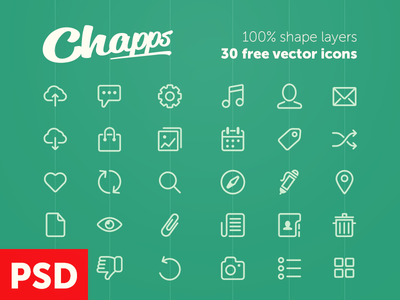 Free Vector Icons from Chapps